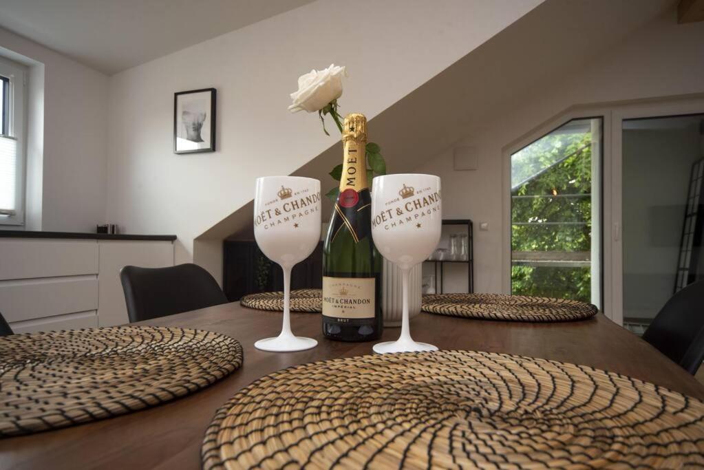 Central Penthouse Apartment W/ Terrace Bbq Bayreuth Exterior foto