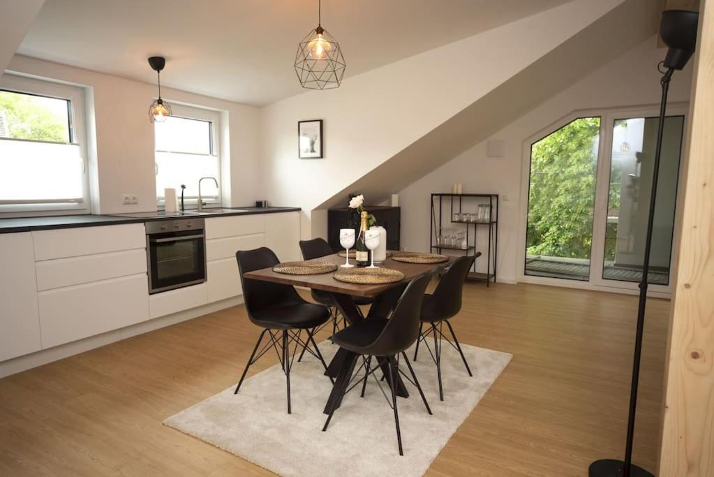 Central Penthouse Apartment W/ Terrace Bbq Bayreuth Exterior foto